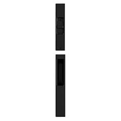Handle and Lock - Black lock and handle in black