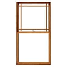 Prairie lifestyle double-hung window with prairie grilles