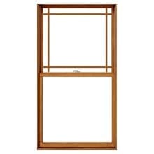 Prairie lifestyle double-hung window with prairie grilles