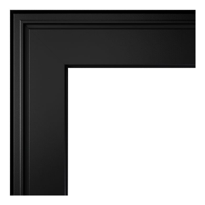 Black black fiberglass frame