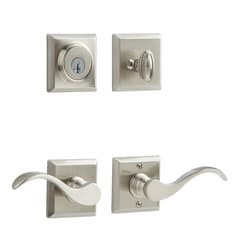 Del Mar Lever - Satin Nickel Satin Nickel Level Del Mar
