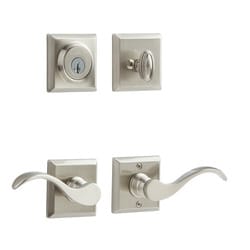 Del Mar Lever - Satin Nickel Satin Nickel Level Del Mar