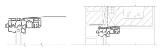 block frame with clip attachment for 350 series products