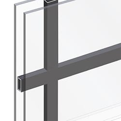 2” Flat Grilles-Between-the-Glass flat grilles between the glass