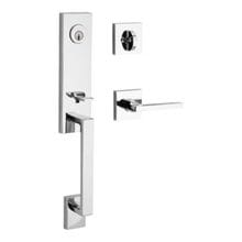 Seattle - Polished Chrome seattle style entry door handle in polished chrome