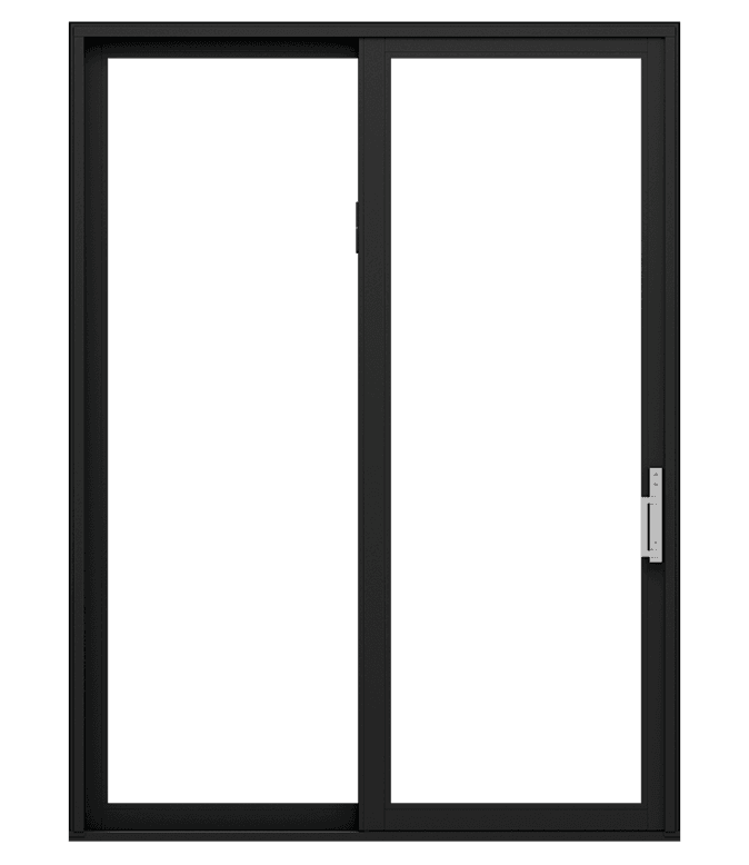 large illustration of a sliding patio door