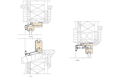 retain existing frame installation details