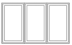 3 wide casement combination 3 wide