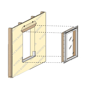 new construction nail fin installation step 2