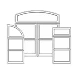 Unique Shapes three unique shapes for double- or single-hung windows