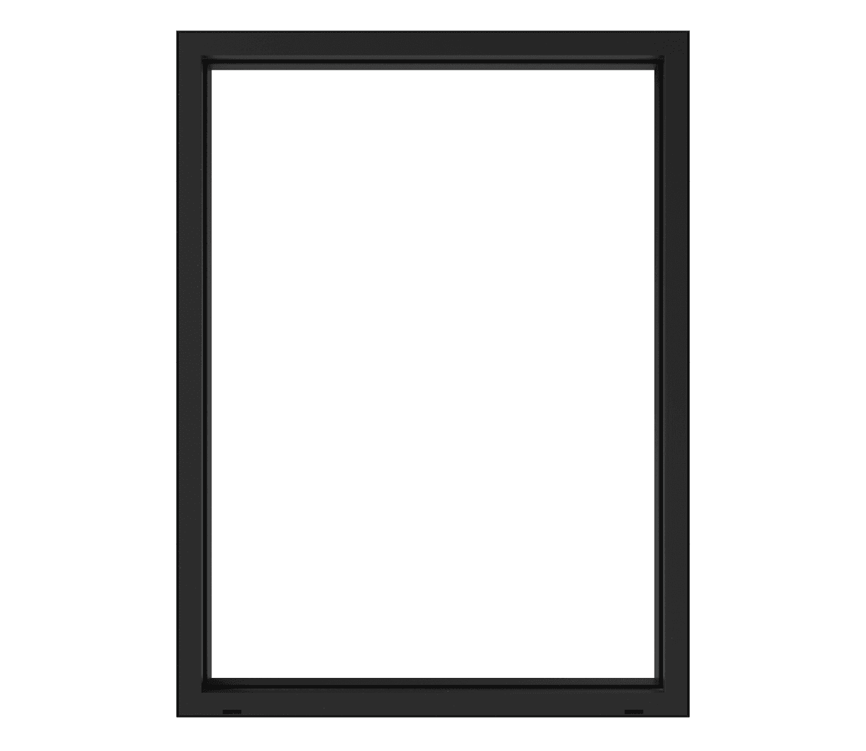 black impervia picture window cob