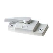 White white cam-action lock for 250 series windows