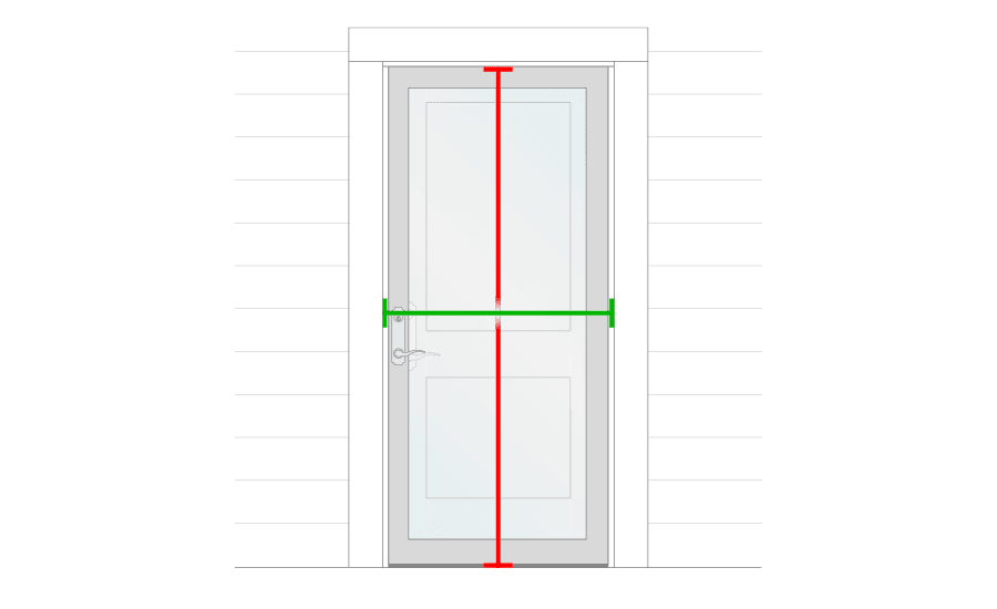 how to measure a storm door for replacement
