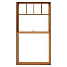 Top Row lifestyle double-hung window with top row grilles