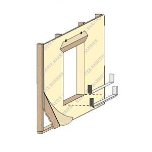 the first step for window installation