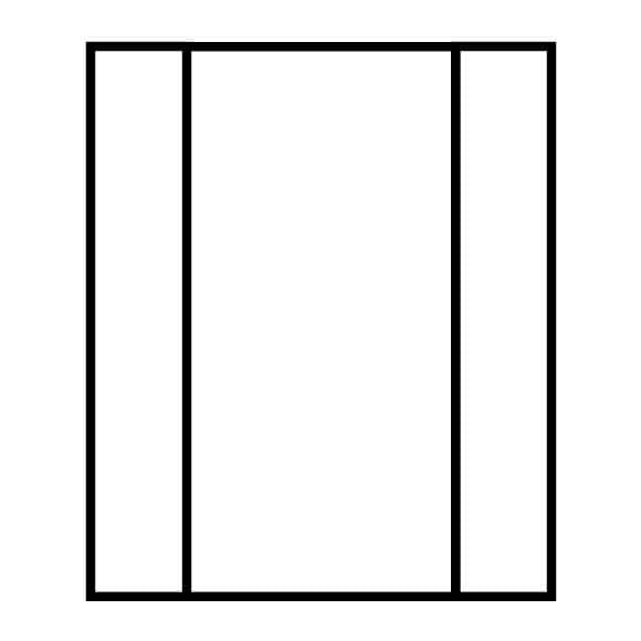 Single Door with Two Sidelights single door with dual sidelights
