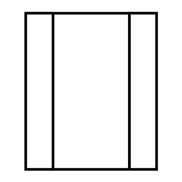 Single Door with Two Sidelights single door with dual sidelights