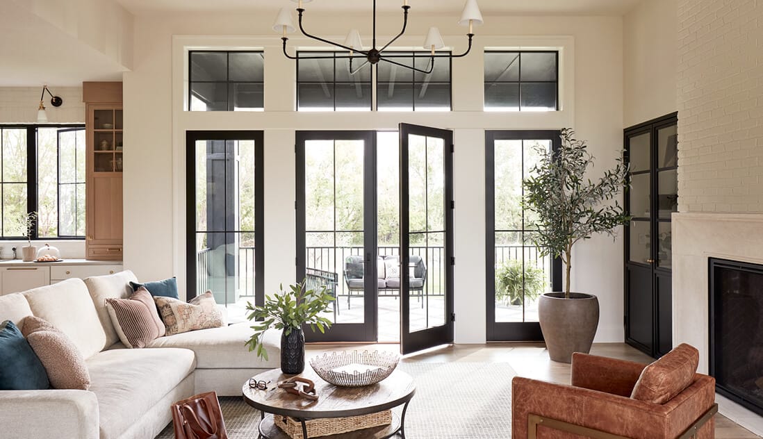 contemporary-hinged-door-black