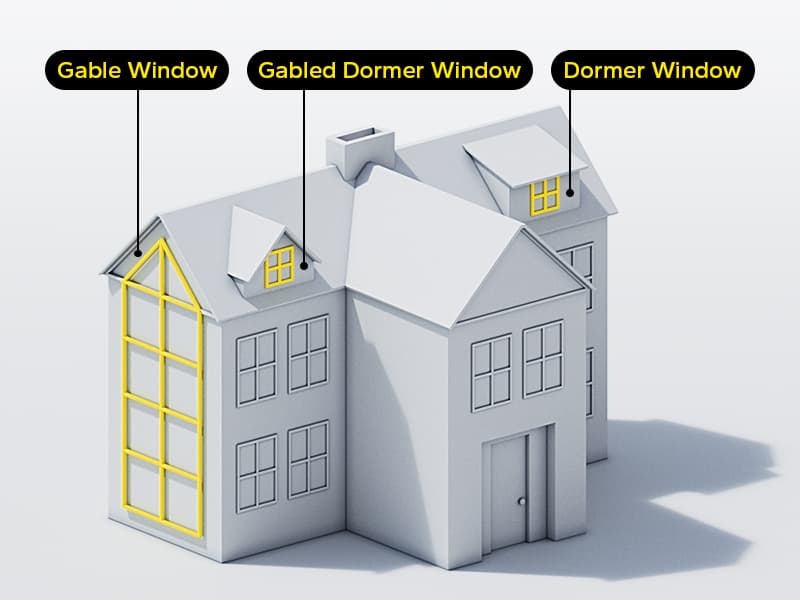 dormer window illustration