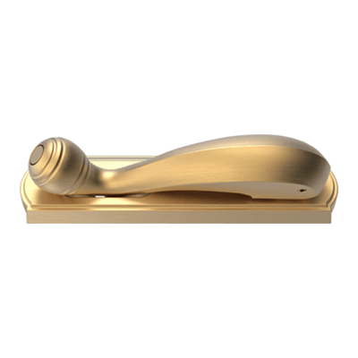 Antiek - Satin Brass (Upgraded finish) satin brass antiek hardware for architect series traditional casement and awning windows