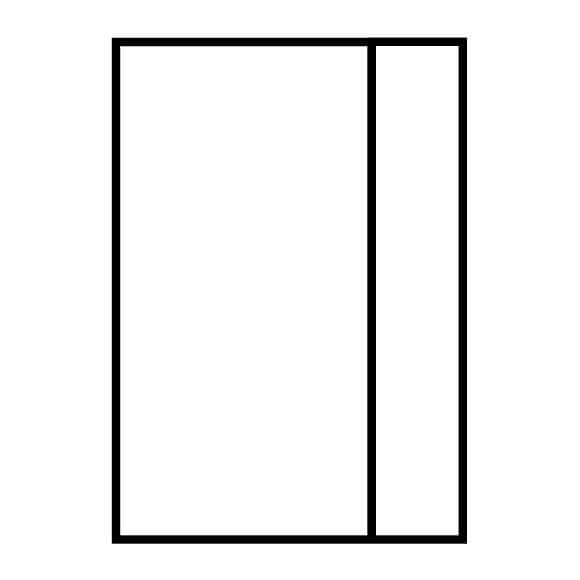 Single Door with Right Sidelight Single Sidelight Right