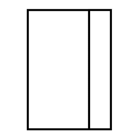 Single Door with Right Sidelight Single Sidelight Right